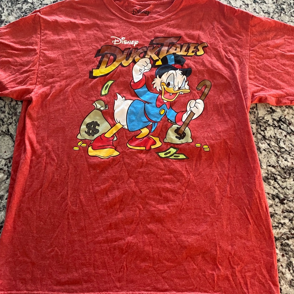 Disney Men’s DuckTales Graphic Tee SZ L